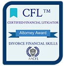 CFL TM | Certified Financial Litigator | Attorney Award | Divorce Financial Skills | AACFL